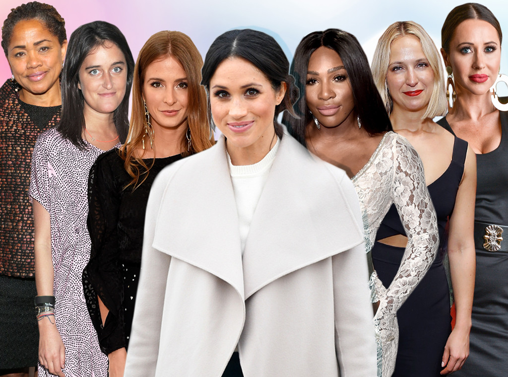 Royal Wedding Countdown The Secret Squad Supporting Meghan Markle